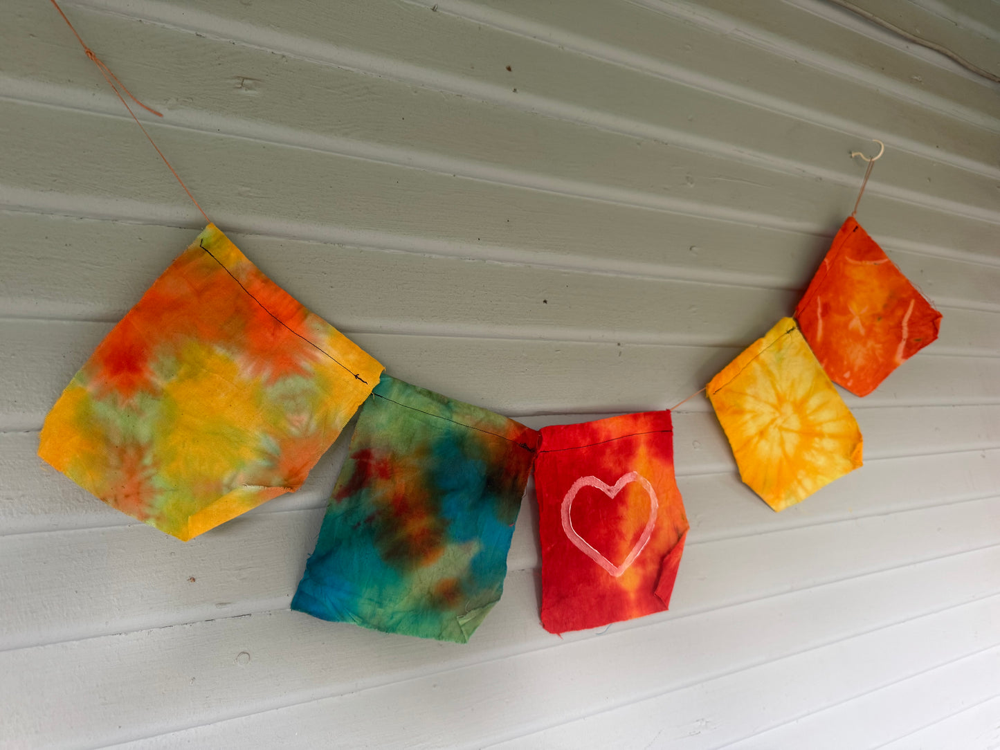 Heart Dyed Flag Set