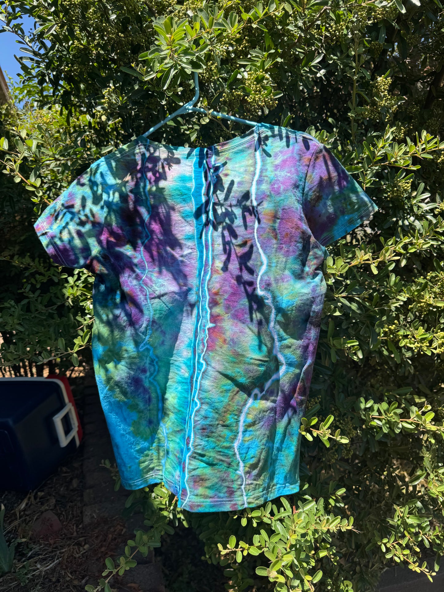 Mandala with Spine Women's V Neck Large