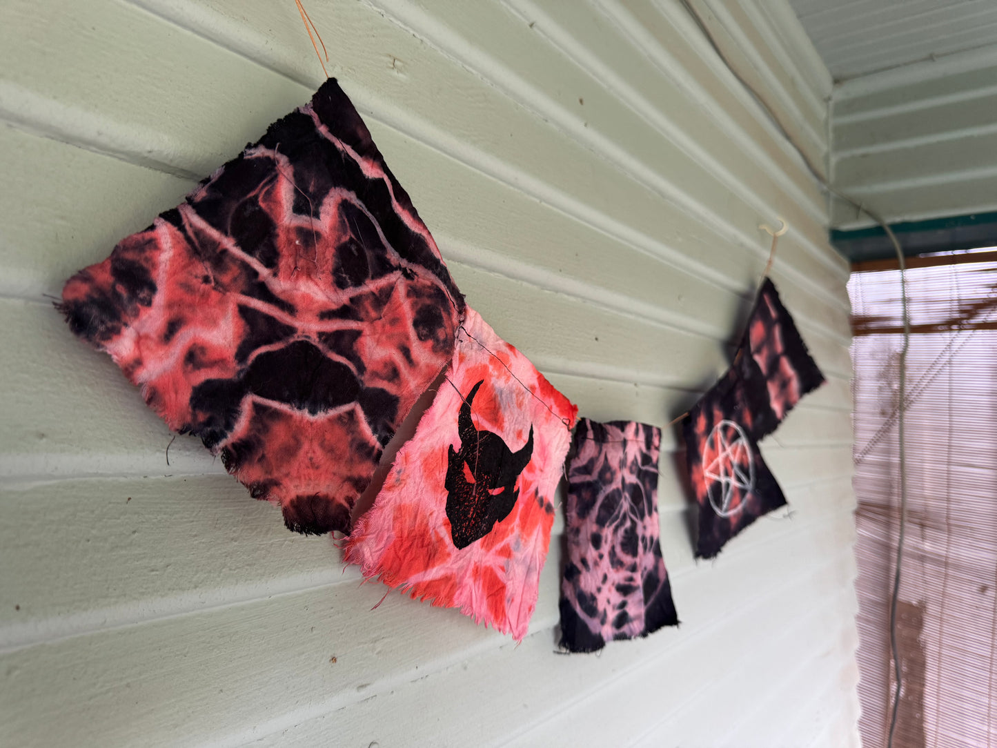 Heavy Metal Dyed Flag Set