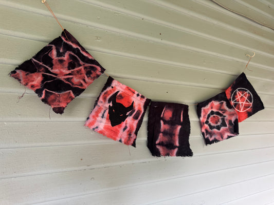 Heavy Metal Dyed Flag Set