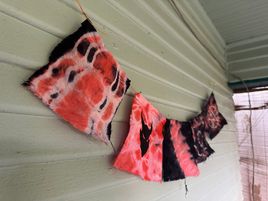 Heavy Metal Dyed Flag Set