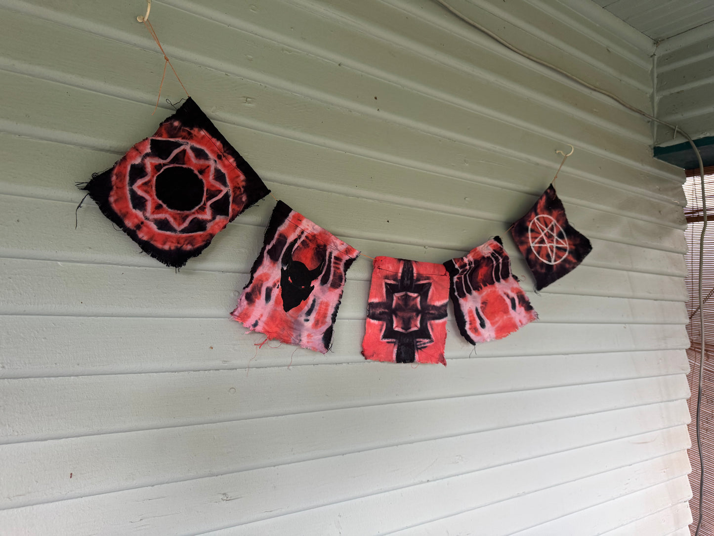 Heavy Metal Dyed Flag Set