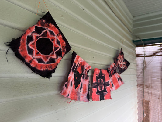 Heavy Metal Dyed Flag Set