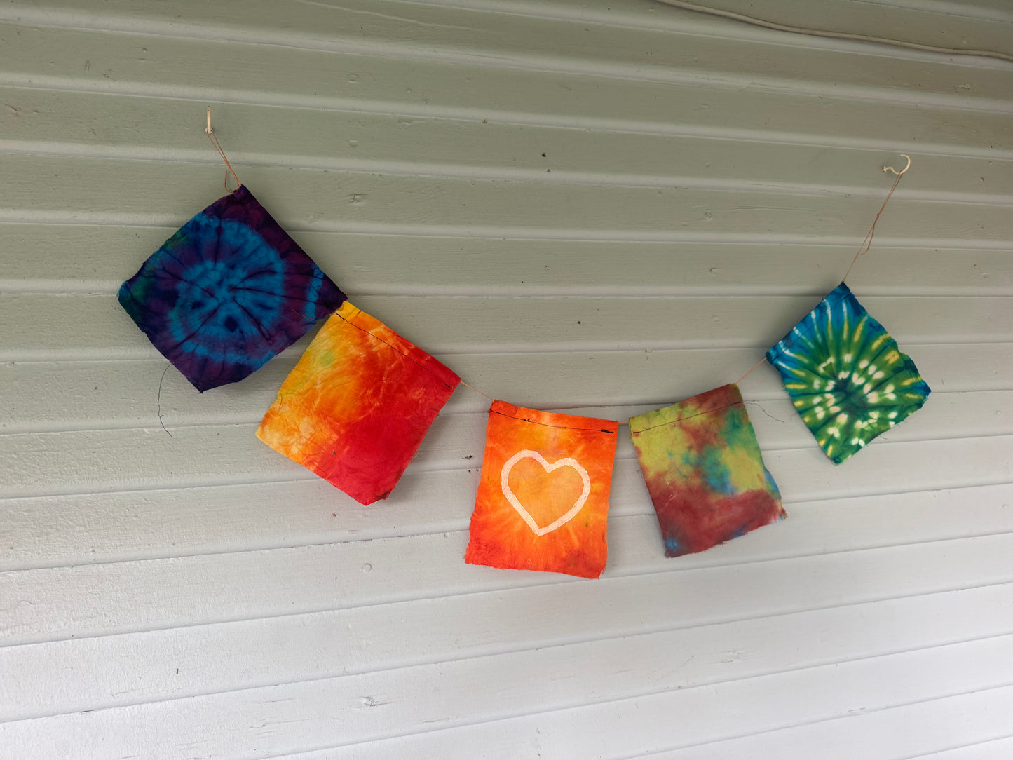 Heart Dyed Flag Set