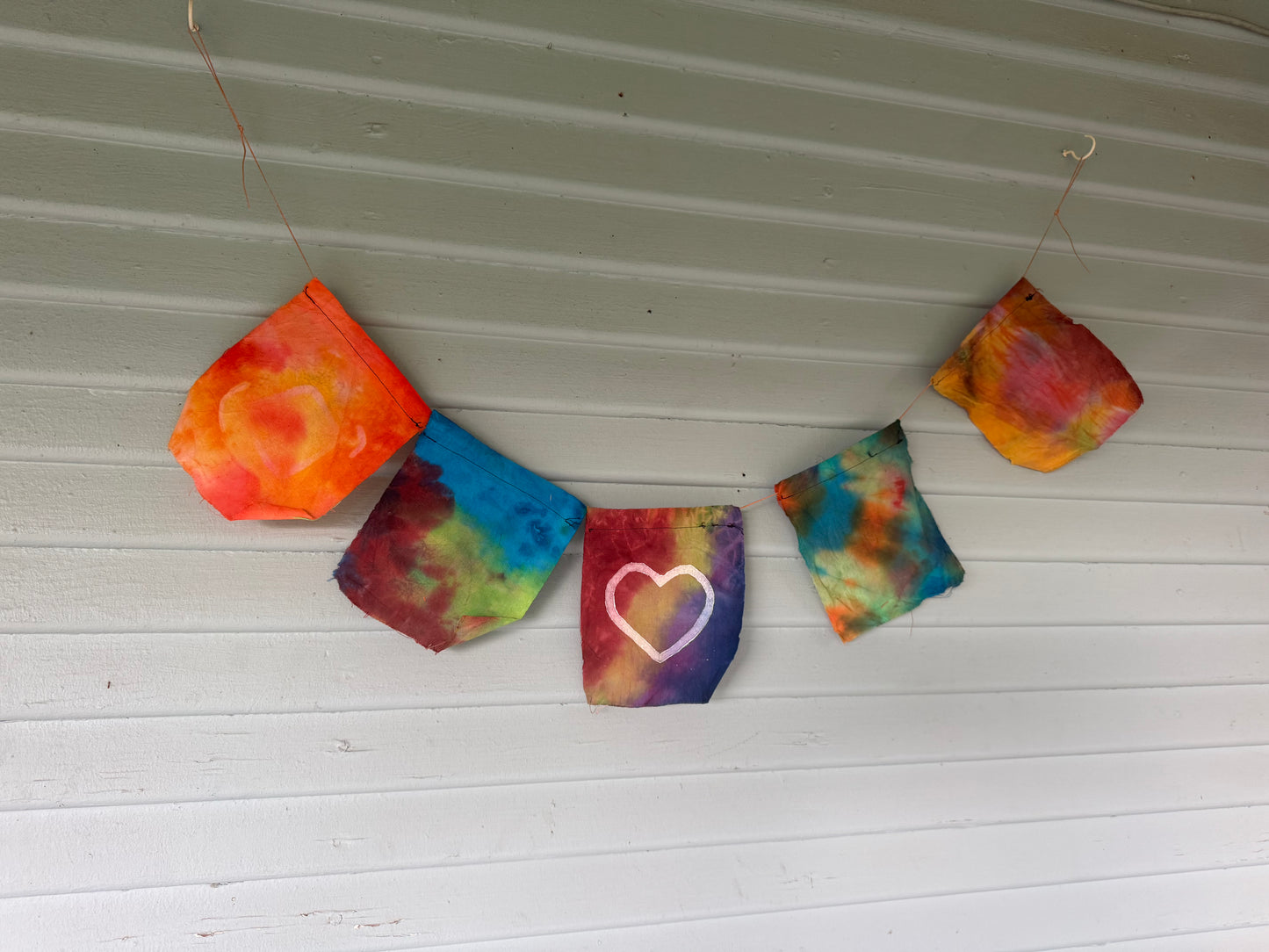 Heart Dyed Flag Set