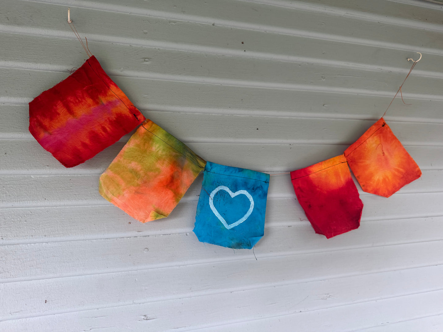 Heart Dyed Flag Set