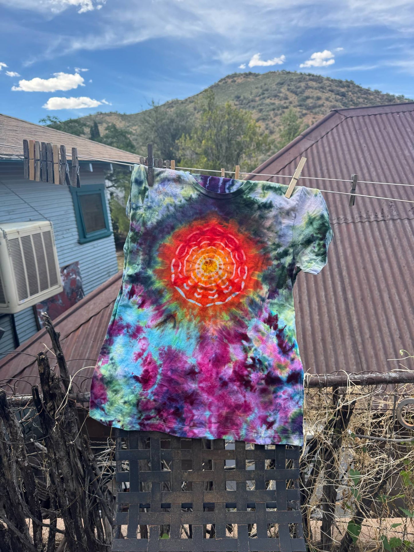 Mandala with Spine Women's Large